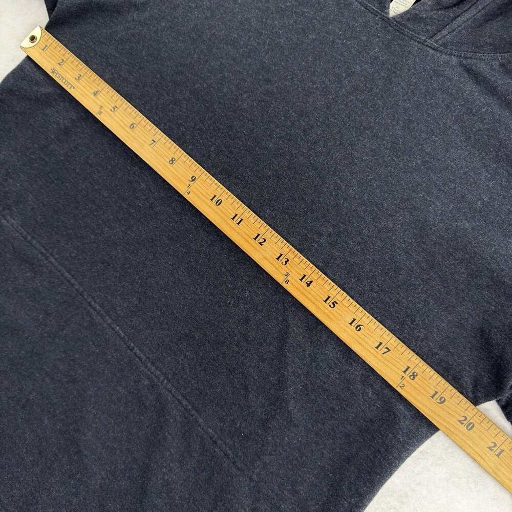 Lululemon Cut Above Hoodie Expression Women’s 8 Heathered Naval Blue Side Slits - Picture 8 of 10